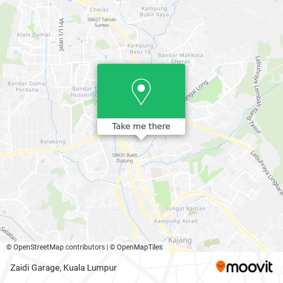 Zaidi Garage map