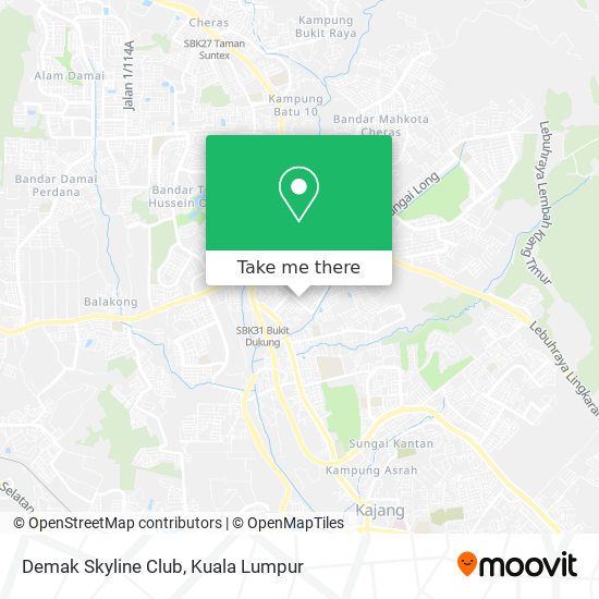 Demak Skyline Club map