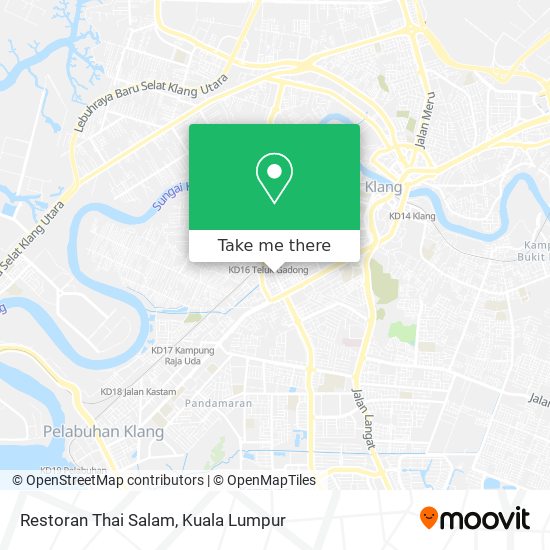 Restoran Thai Salam map