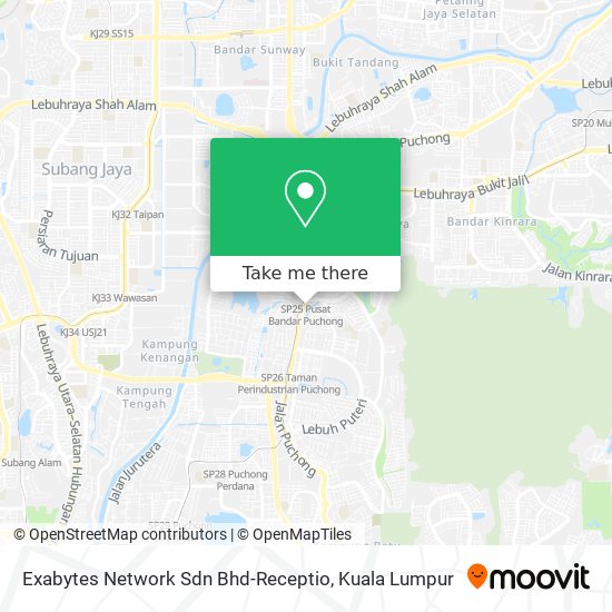 Exabytes Network Sdn Bhd-Receptio map