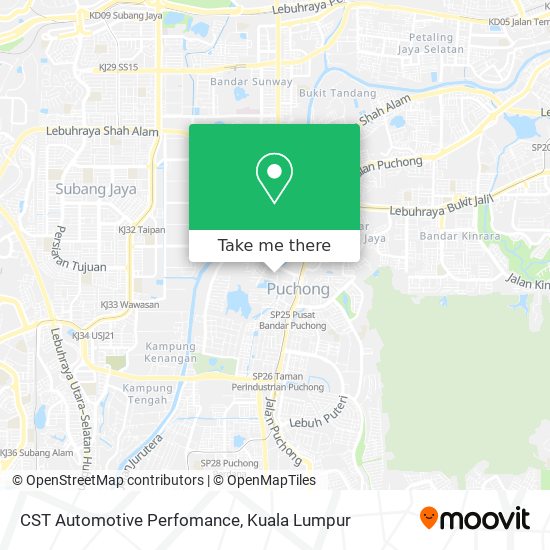 Peta CST Automotive Perfomance