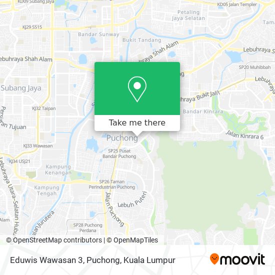 Peta Eduwis Wawasan 3, Puchong