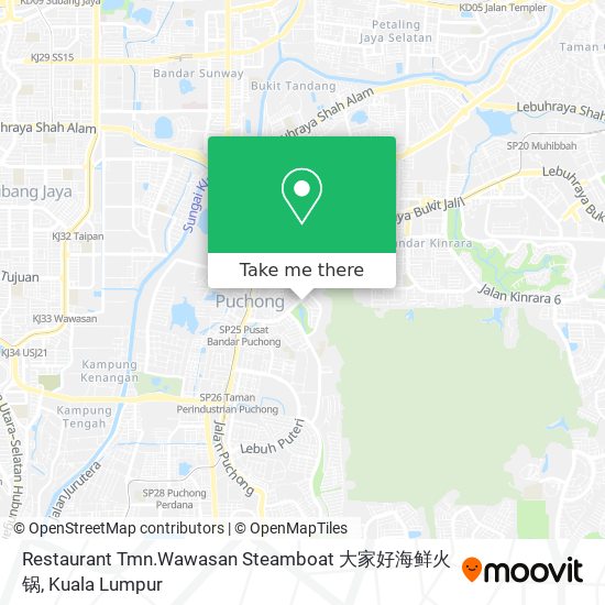 Restaurant Tmn.Wawasan Steamboat 大家好海鲜火锅 map