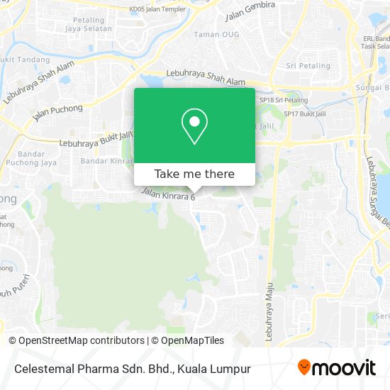 Celestemal Pharma Sdn. Bhd. map