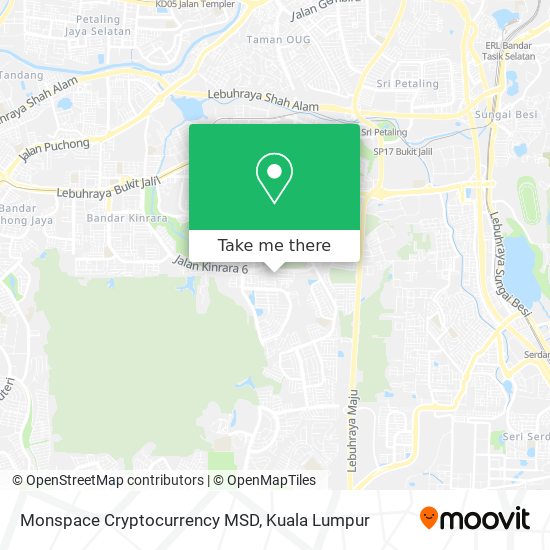 Monspace Cryptocurrency MSD map