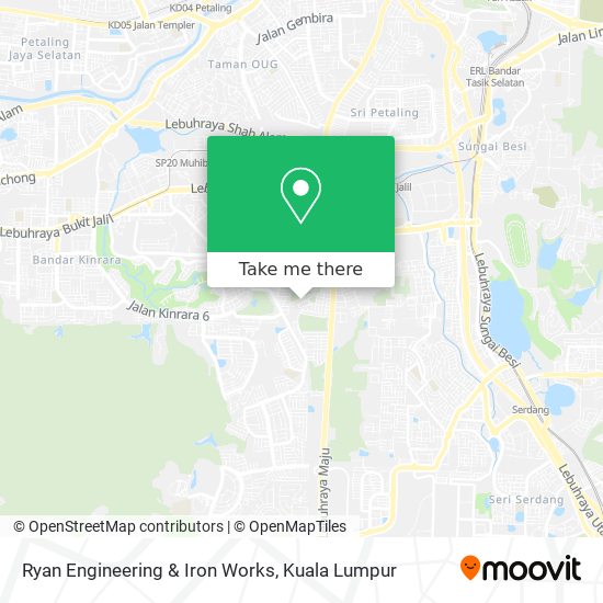 Ryan Engineering & Iron Works map
