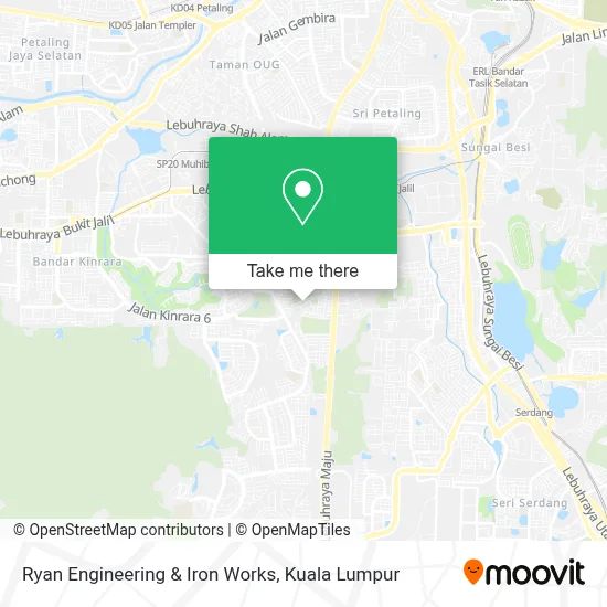 Ryan Engineering & Iron Works map