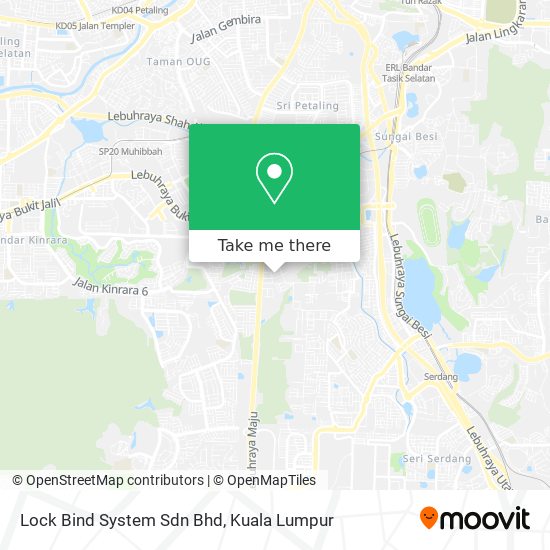 Lock Bind System Sdn Bhd map