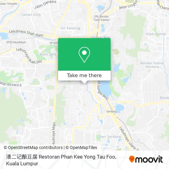 潘二记酿豆腐 Restoran Phan Kee Yong Tau Foo map