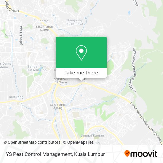 YS Pest Control Management map