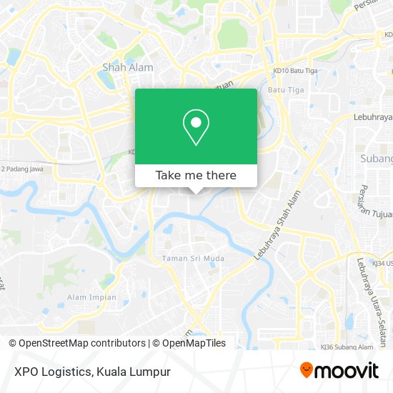 XPO Logistics map