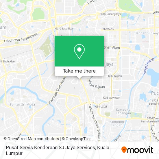 Pusat Servis Kenderaan SJ Jaya Services map