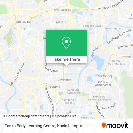 Taska Early Learning Centre map