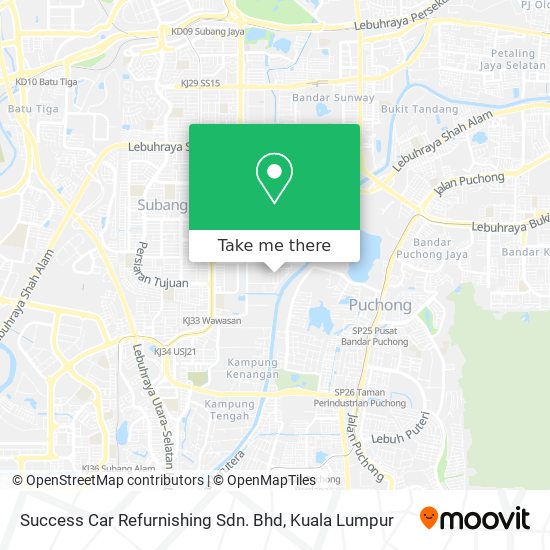 Success Car Refurnishing Sdn. Bhd map