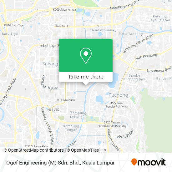 Ogcf Engineering (M) Sdn. Bhd. map