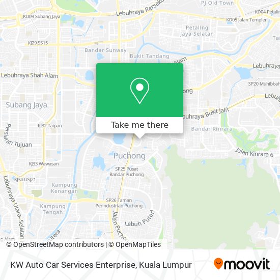 KW Auto Car Services Enterprise map