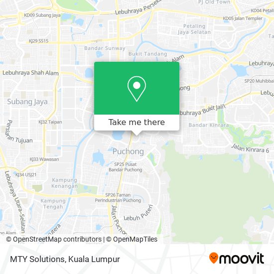 MTY Solutions map