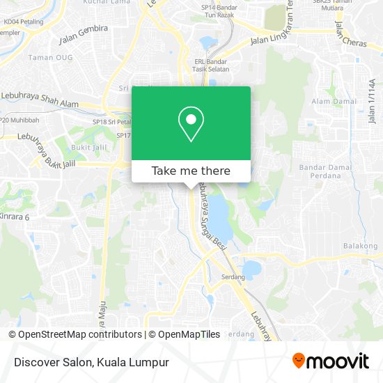 Discover Salon map