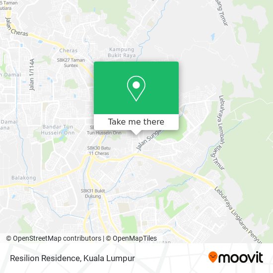 Resilion Residence map