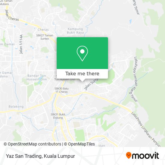 Yaz San Trading map