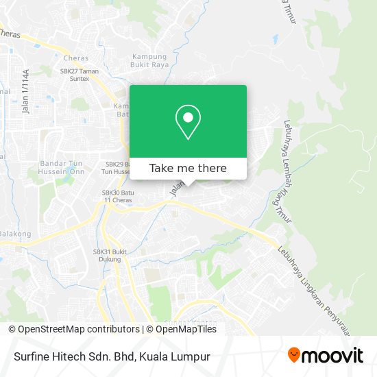 Surfine Hitech Sdn. Bhd map