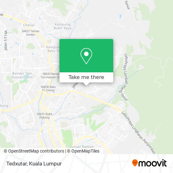 Tedxutar map
