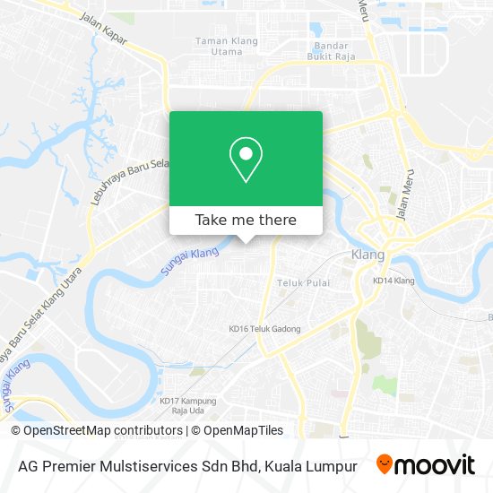 AG Premier Mulstiservices Sdn Bhd map