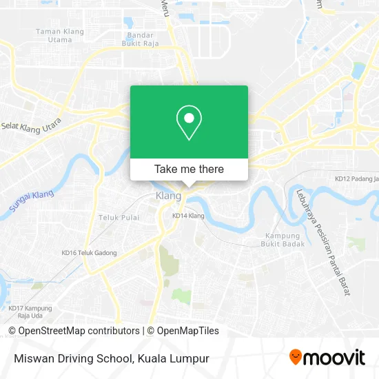 Miswan Driving School map