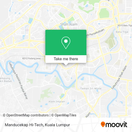 Manducekap Hi-Tech map