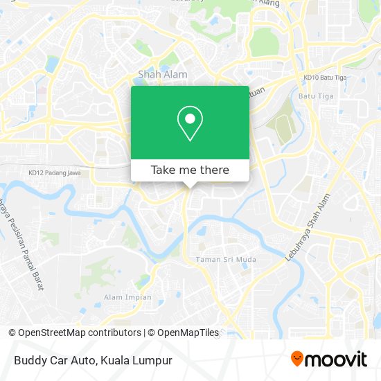 Buddy Car Auto map