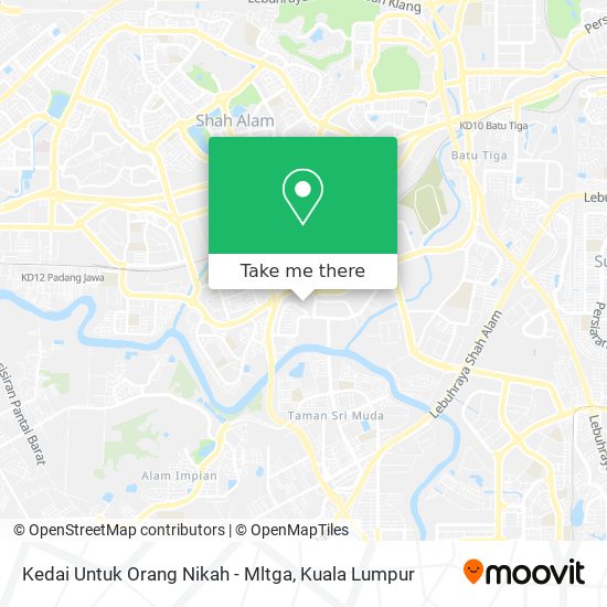 Kedai Untuk Orang Nikah - Mltga map