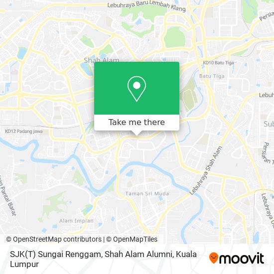 Peta SJK(T) Sungai Renggam, Shah Alam Alumni