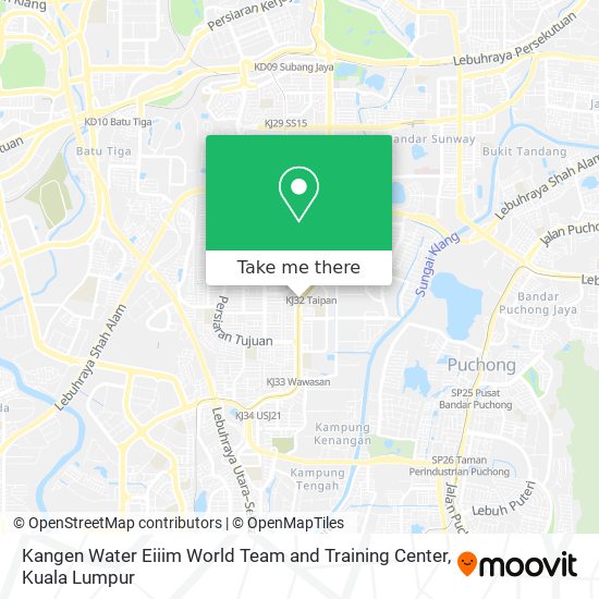 Kangen Water Eiiim World Team and Training Center map