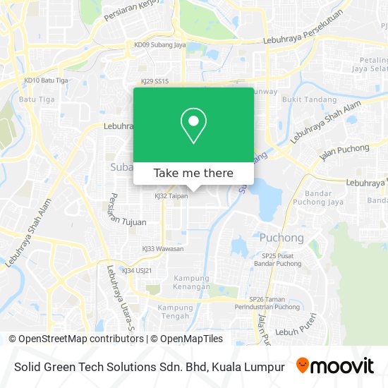 Solid Green Tech Solutions Sdn. Bhd map