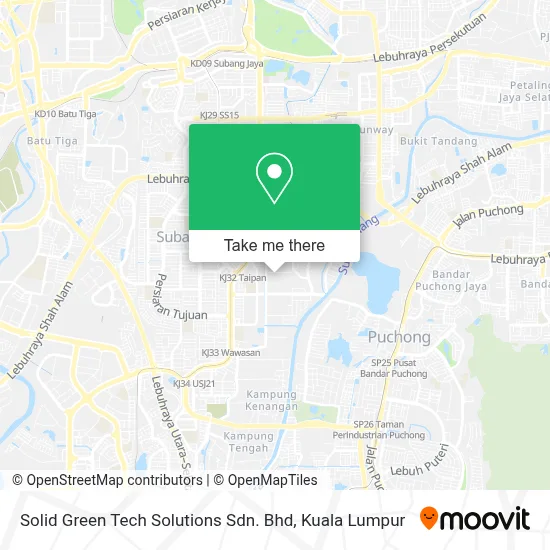 Solid Green Tech Solutions Sdn. Bhd map