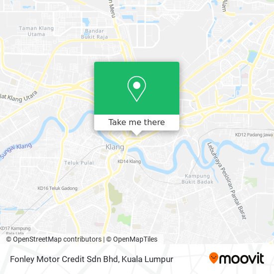 Fonley Motor Credit Sdn Bhd map