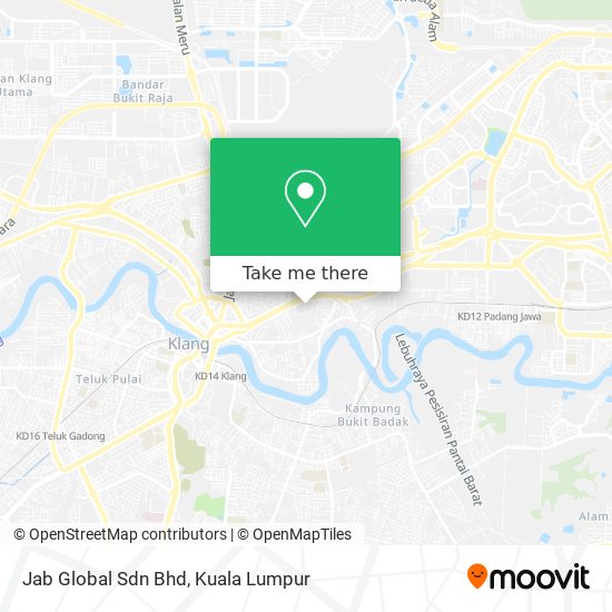 Jab Global Sdn Bhd map