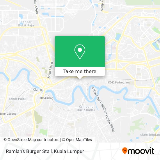 Ramlah's Burger Stall map