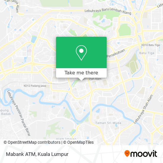 Mabank ATM map