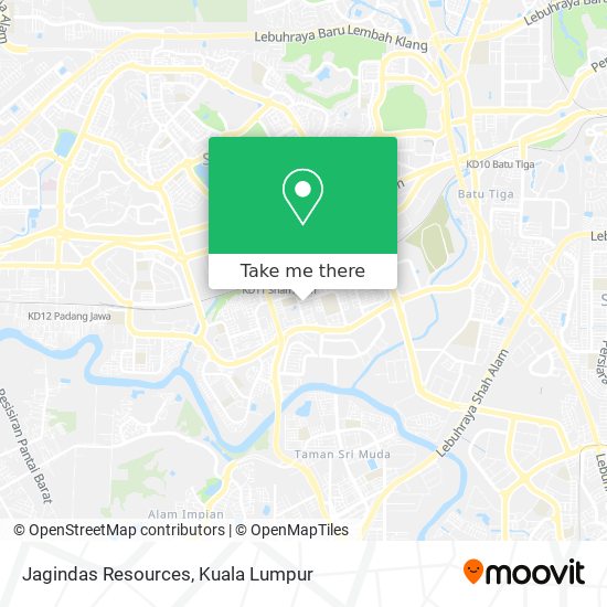Jagindas Resources map