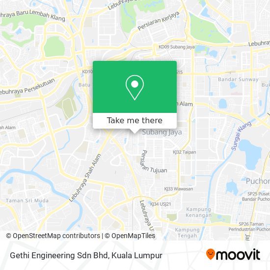 Gethi Engineering Sdn Bhd map