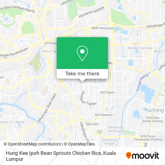 Hung Kee Ipoh Bean Sprouts Chicken Rice map