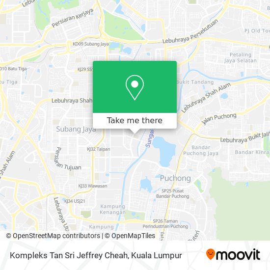 Kompleks Tan Sri Jeffrey Cheah map