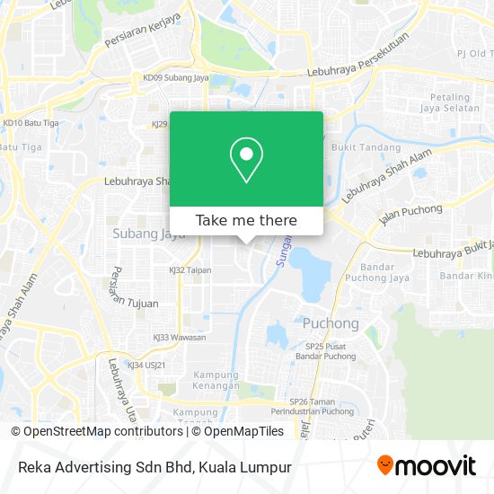 Reka Advertising Sdn Bhd map