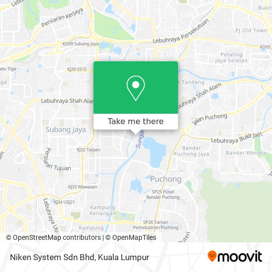 Niken System Sdn Bhd map