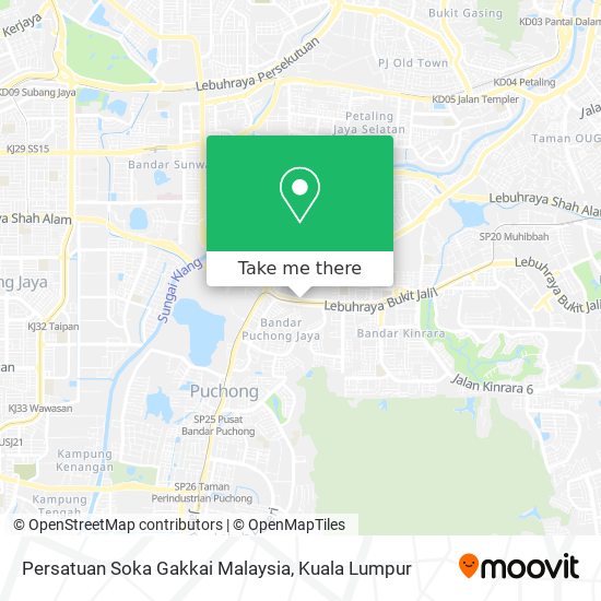Persatuan Soka Gakkai Malaysia map