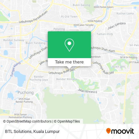 BTL Solutions map