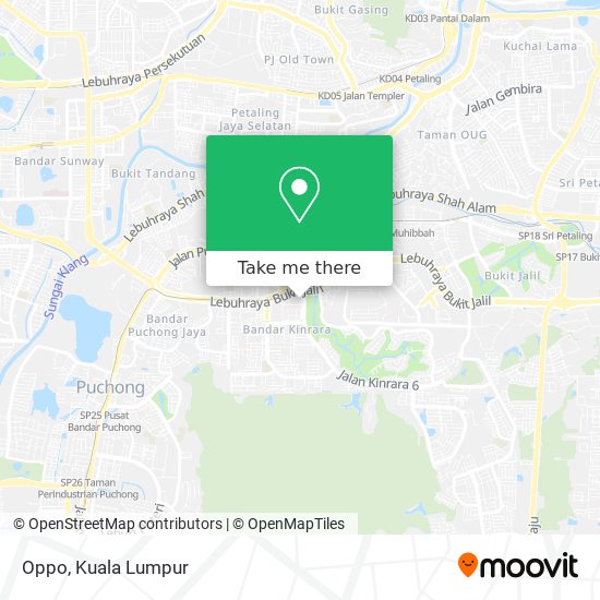 Oppo map