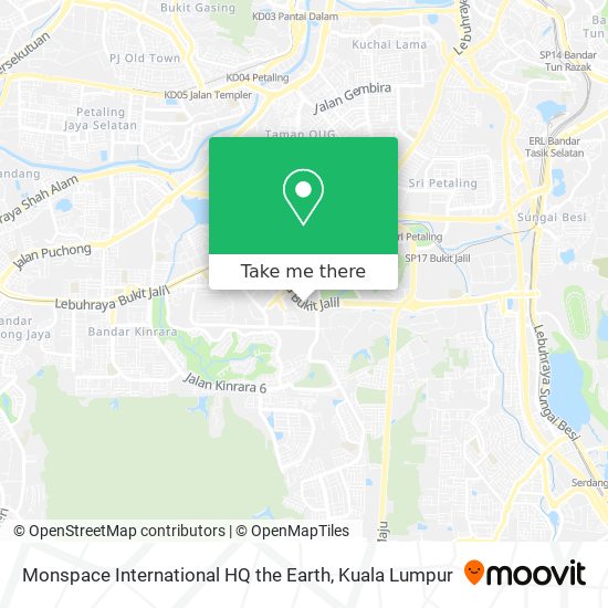 Monspace International HQ the Earth map