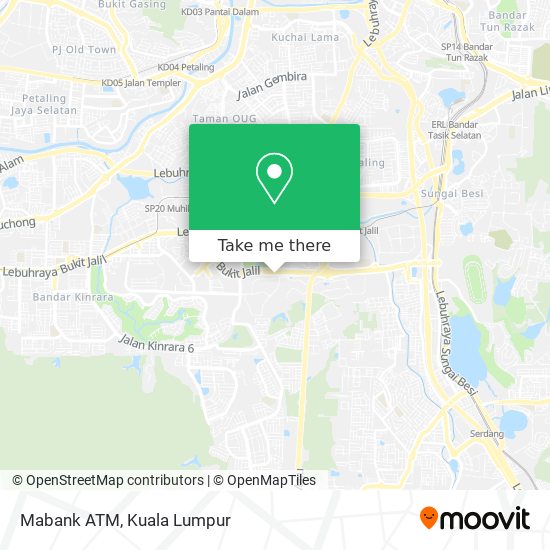 Mabank ATM map